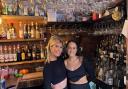 Bar Person Sophie Yates and Rebecca Peacock,  the Secret Garden's co-owner