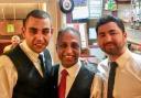 Balti Spice is a family-run business - Steve (centre) with Sons Robin and Erik