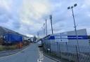Police were called to an industrial unit on North Florida Road