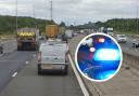 One lane closed on M6 due to accident