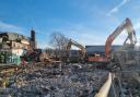 The former Parr Baths in Fingerpost was recently demolished - funds will aim to improve the area