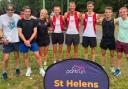 St Helens Sutton AC members ran in the St Helens Parkrun