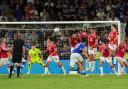 Rubin Colwill equalises for Cardiff (Nick Potts/PA)