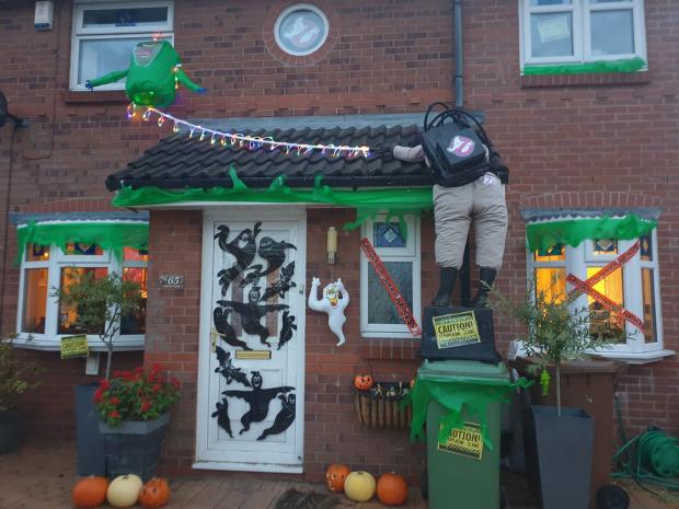 St Helens Star: This ghostbusting family have gone all out on Grantham Crescent