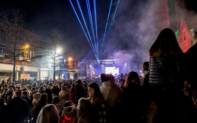 The Christmas lights switch on takes place tonight
