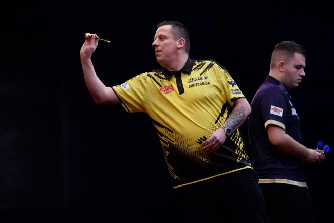 Davre Chisnall. Pic: Lawrence Lustig/PDC