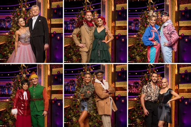 St Helens Star: Strictly Come Dancing Christmas special line up. Credit: BBC/PA