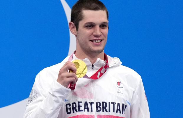 St Helens Star: Reece Dunn has been made an MBE for services to swimming. Picture: PA