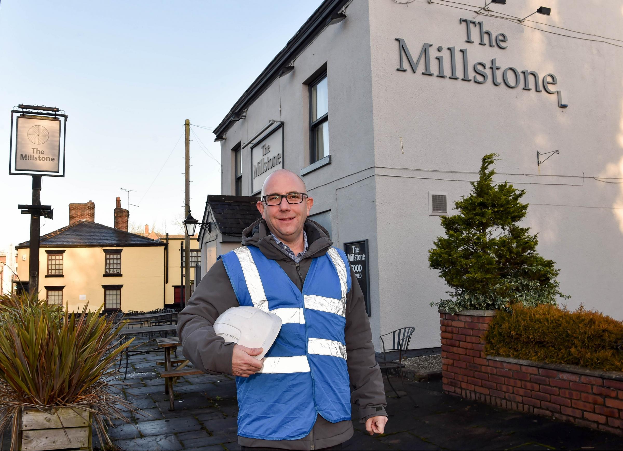 Star Pubs & Bars area manager David OBrien outside The Millstone