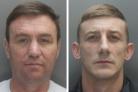 Keith Russell and Paul Wharton were jailed at Liverpool Crown Court