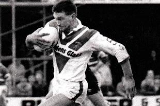 Les Quirk scored against Wigan in the 1990 semi final at Old Trafford.