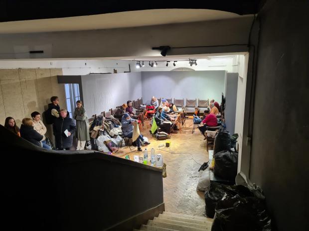 St Helens Star: Inside a refugee camp in Lviv