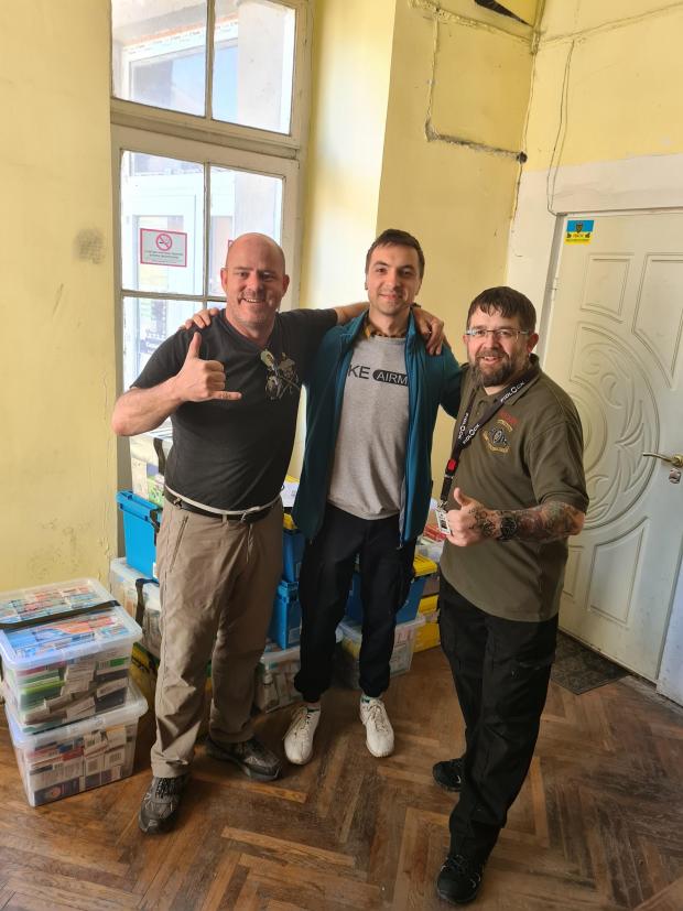 St Helens Star: Ric, Ivan, and Dean in Lviv