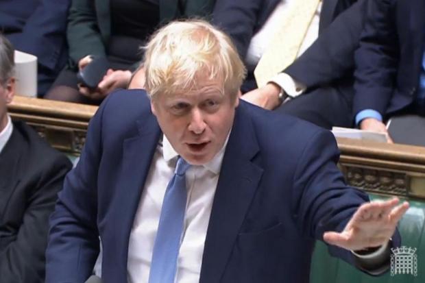 St Helens Star: Boris Johnson said MPs should wear the sanctioning as a "badge of honour"
