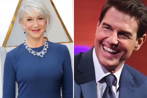 St Helens Star: Dame Helen Mirren and Tom Cruise to take part. (PA)