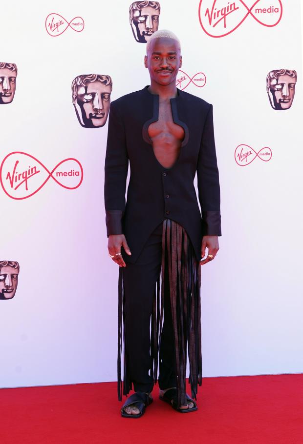 St Helens Star: Ncuti Gatwa attending the Virgin BAFTA TV Awards 2022. Picture: PA
