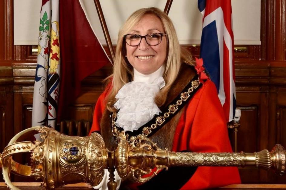 Cllr Sue Murphy sworn in as St Helens Mayor for 2022-2023 