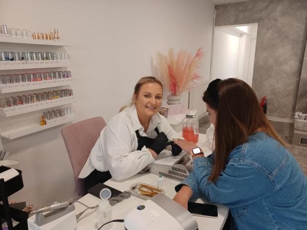 St Helens Star: The salon had its first day of business yesterday 