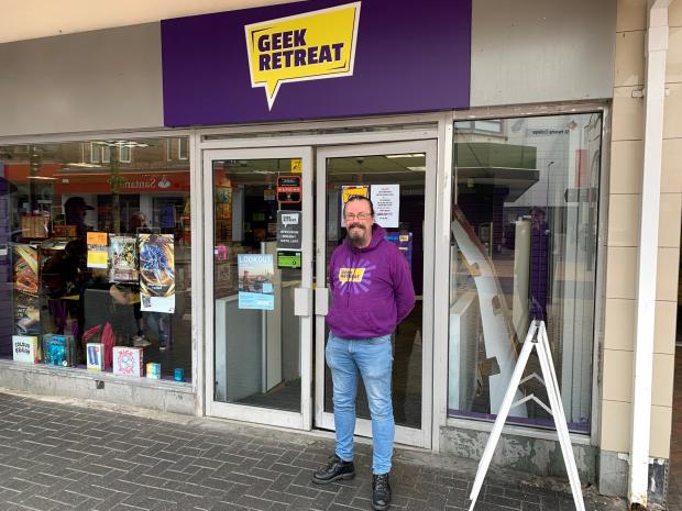 St Helens Star: Ian Emery wanted to open Geek Retreat as a safe and inclusive environment