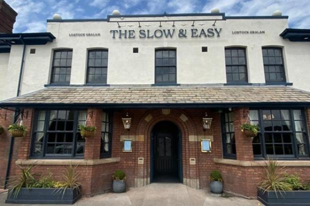 The Slow & Easy pub in Northwich