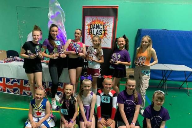 Some of the dancing champions at last weekends Dance Blast national competition in Lytham St Annes