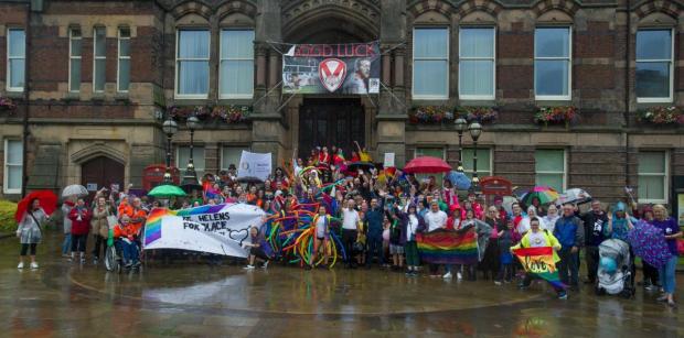 St Helens Star: The first St Helens Pride event took place in 2019