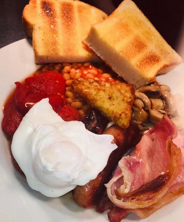 St Helens Star: A full English breakfast on offer at Toast