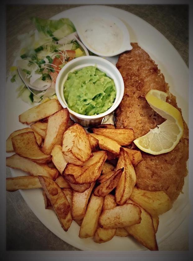 St Helens Star: A traditional fish and chips dish at Lily's