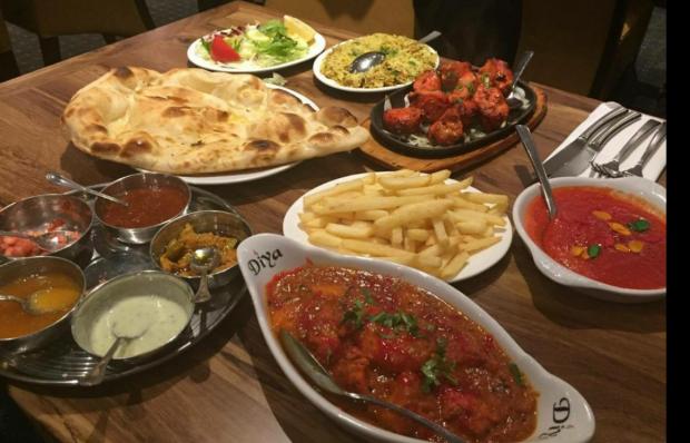 St Helens Star: The curry's on selection at Diya