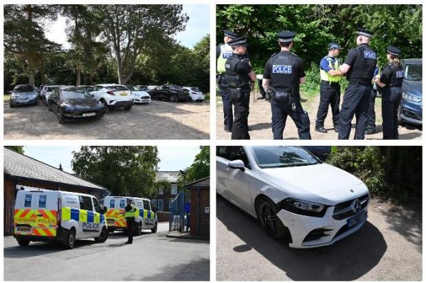 Police continue to crackdown on rogue car parks near Manchester Airport after dozens of incidents
