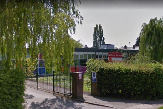 A man has been arrested following a burglary at Willow Wood Primary School in Winsford