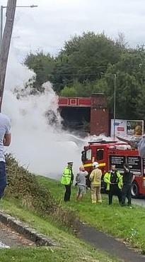 St Helens Star: Firefighters have attended the scene St Helens Star: Firefighters have attended the scene