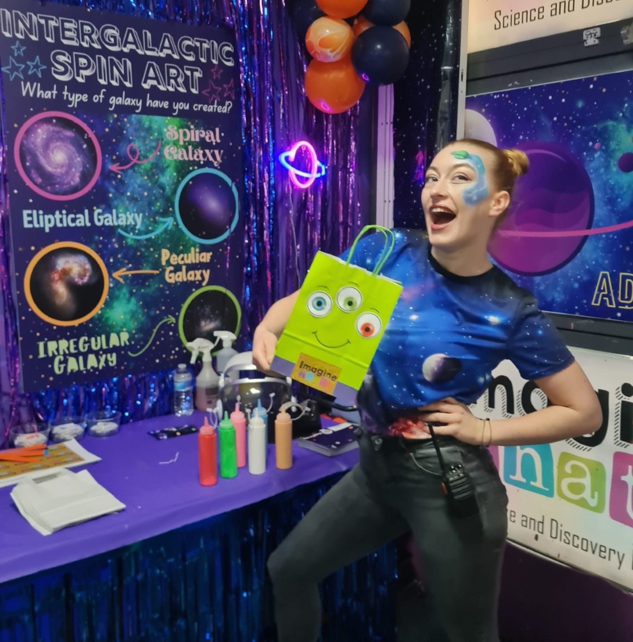 Out of this world fun and games at Imagine That