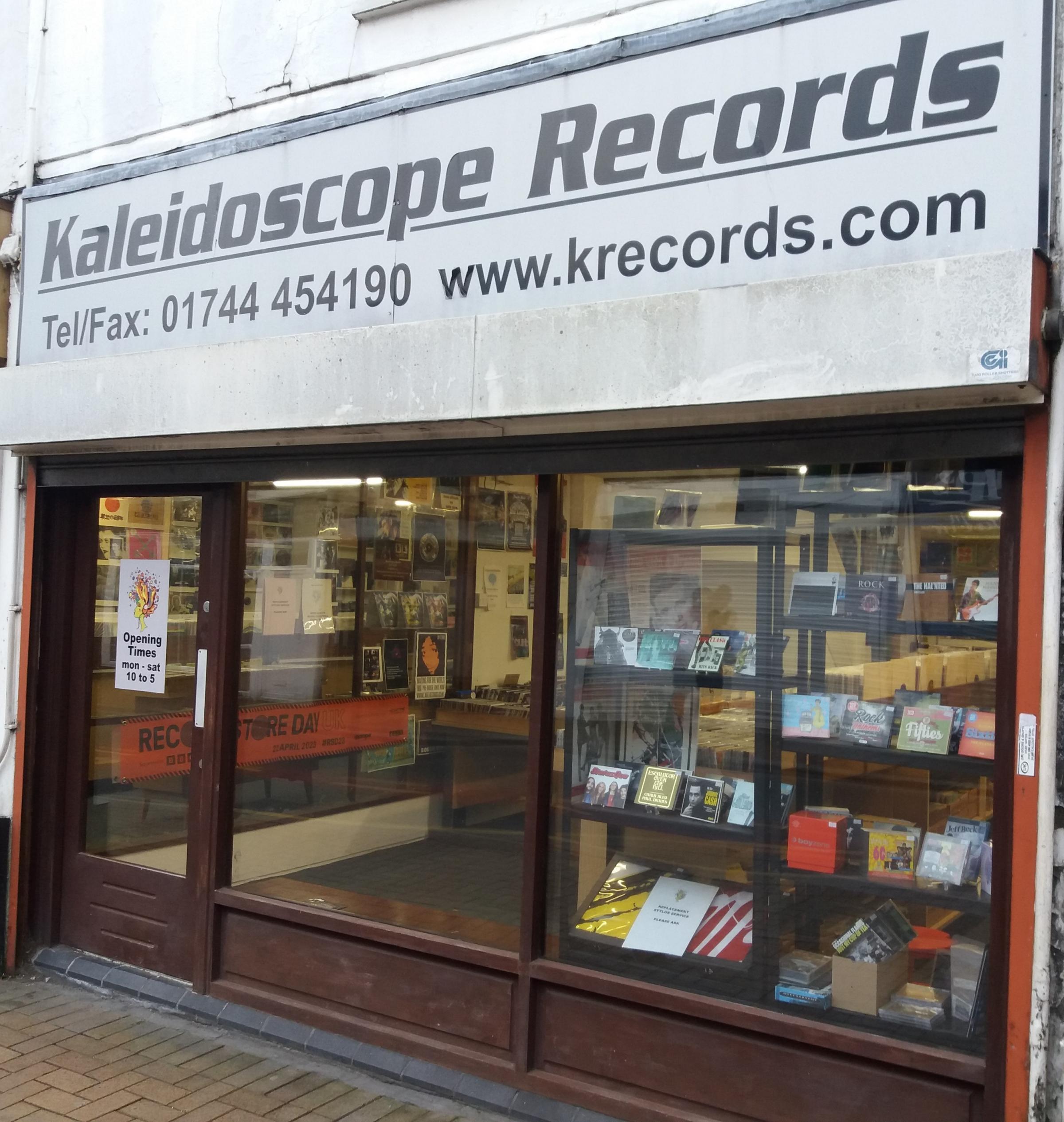Kaleidoscope Records is on Westfield Street in St Helens