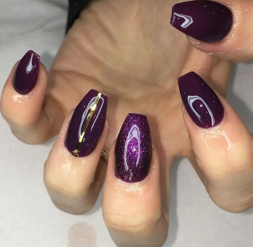 High gloss nails are always popular at Blush