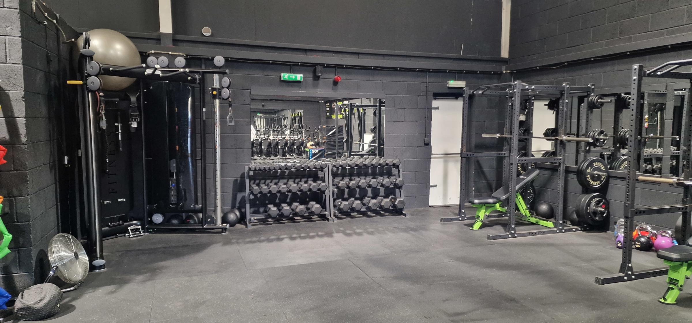 Ashley-James opened his first gym in 2018