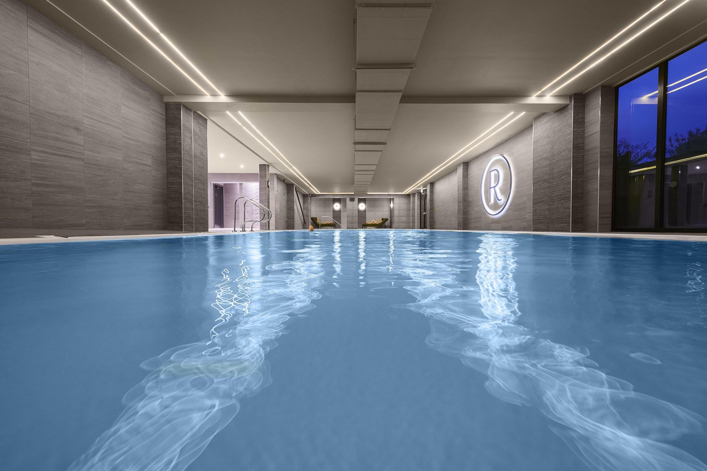 The pool was part of the £1million makeover