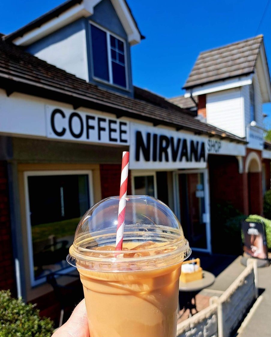 Nirvana Coffee Shop is on Lowfield Lane