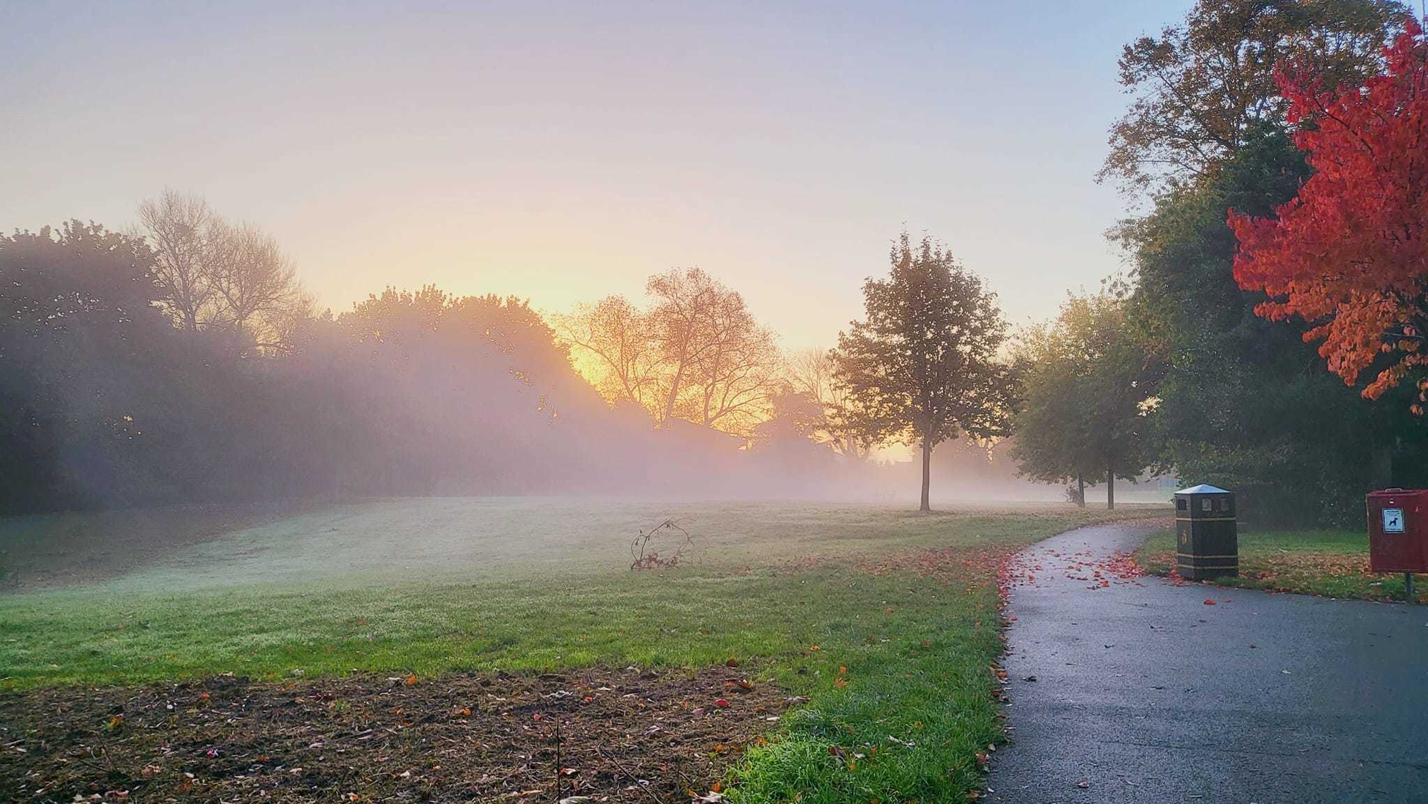 Autumn mist by Maria Extrella Parker