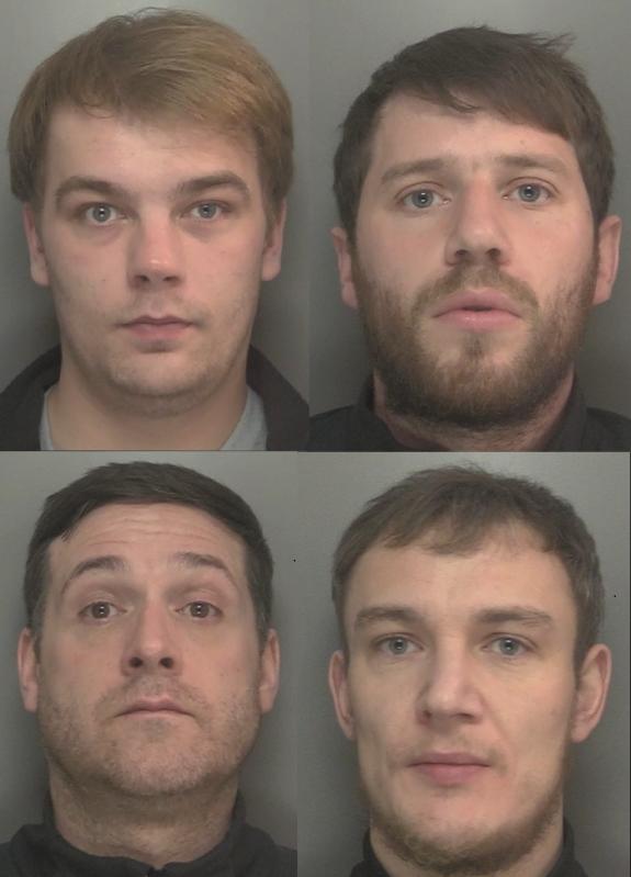 St Helens Star: Top row: Niall Barry and Sean Zeisz. Bottom Row: kames Witham and Joseph Peers St Helens Star: Top row: Niall Barry and Sean Zeisz. Bottom Row: kames Witham and Joseph Peers