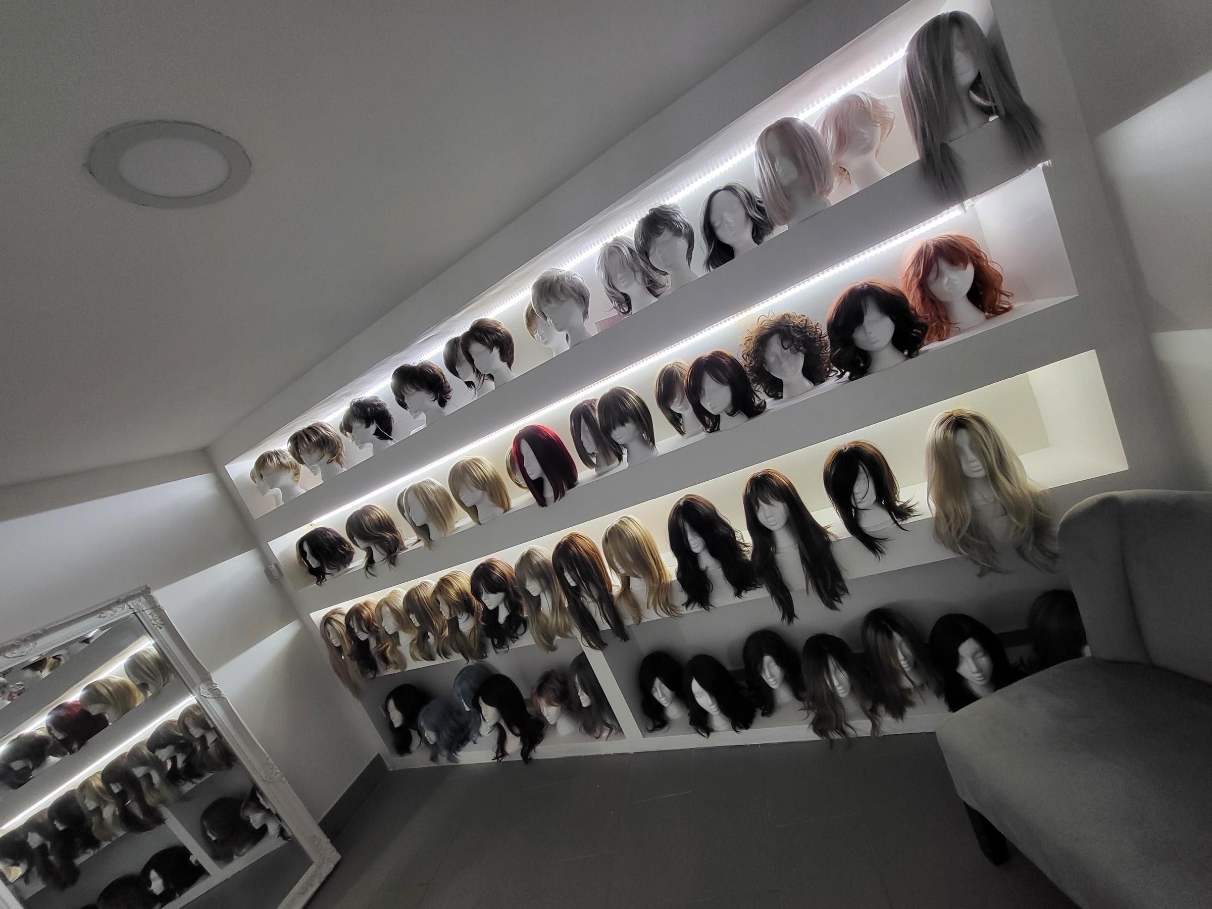 The Secret Halo specialises in wigs for customers suffering from hair loss