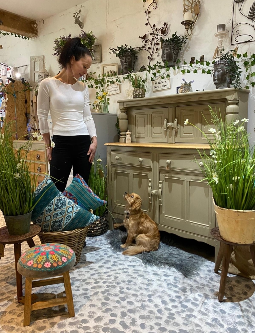 Rachel Hayhow opened her upcycling business in March 2018