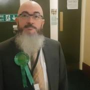 David van der Burg, Green Party candidate for St Helens North
