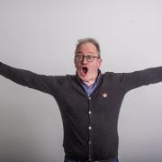 Robin Ince Photo The Cosmic Shambles Network and Steve Best