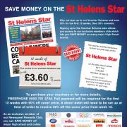 Voucher scheme saves you money on St Helens Star and gives access to High Street discounts