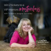 Win 2 tickets to invitation-only VIP masterclass with TV DIY SOS Presenter Sian Astley