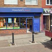 Waterfields bakery on Greenes Road, Whiston