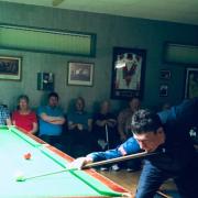 Jimmy White at Parr Connie Club