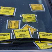 Figures for the number of parking fines have been revealed