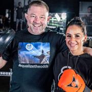 Forge fitness owner Gary Crickson and right hand woman Emma